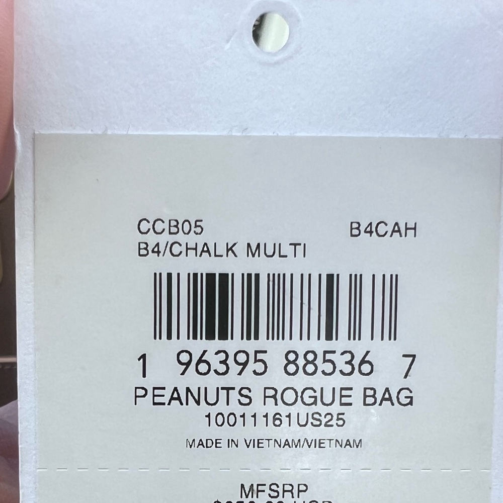 Coach NWT X Peanuts Rogue Bag With Newspaper Print/ Comic - Picture 12 of 15